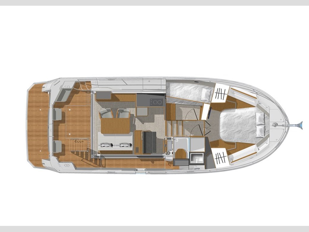 Layout of cabins