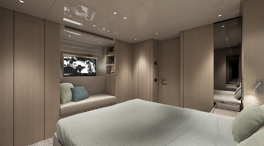 Sanlorenzo SX76 VIP Cabin