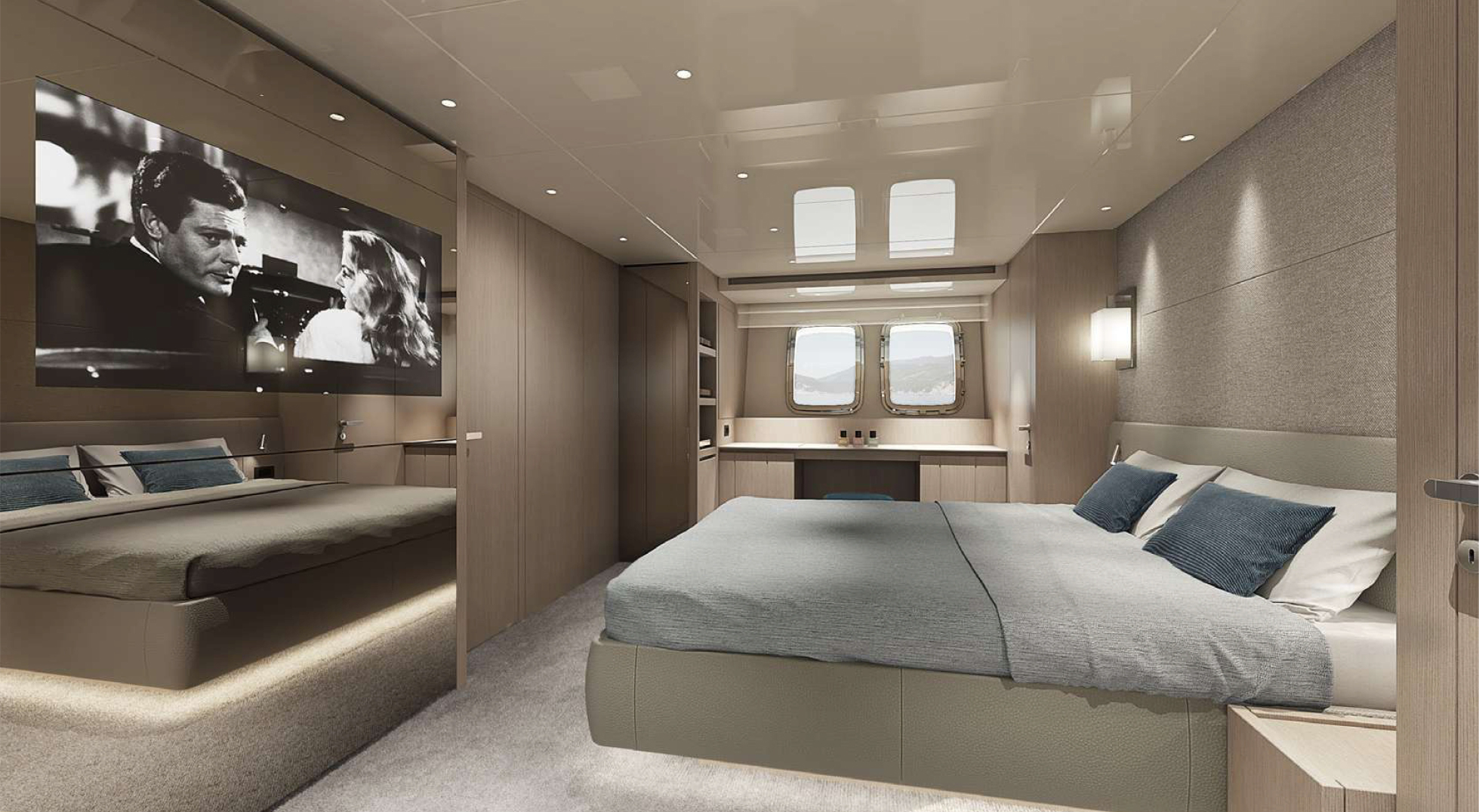 Sanlorenzo SX76 Owner's Cabin