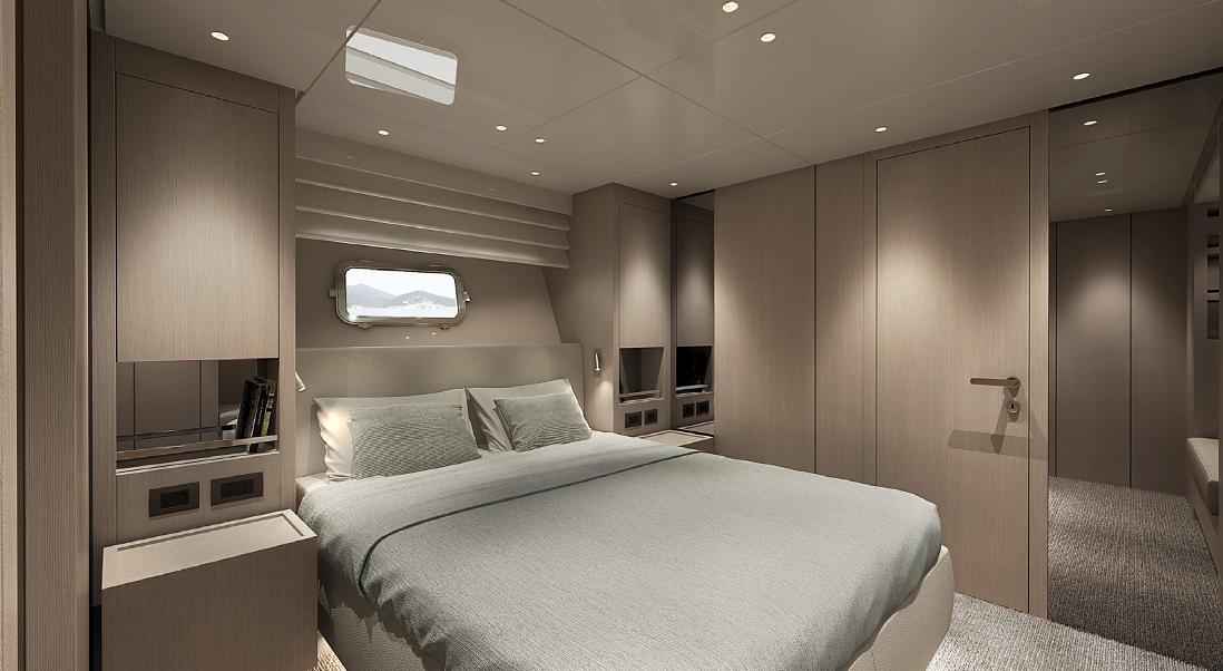 Sanlorenzo SX76 VIP Cabin