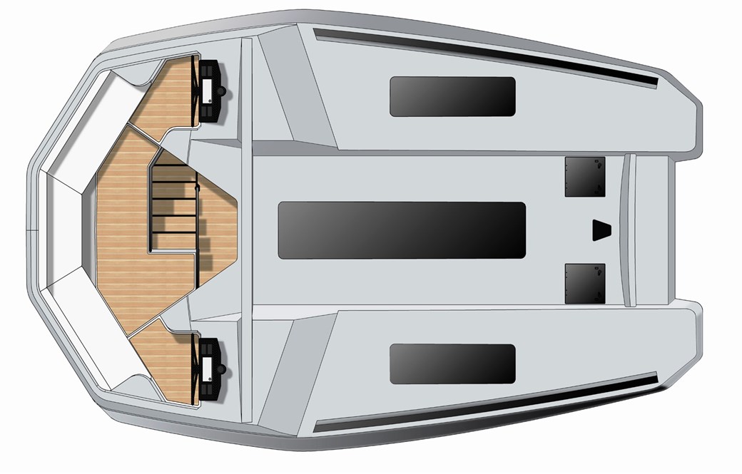 Flybridge layout