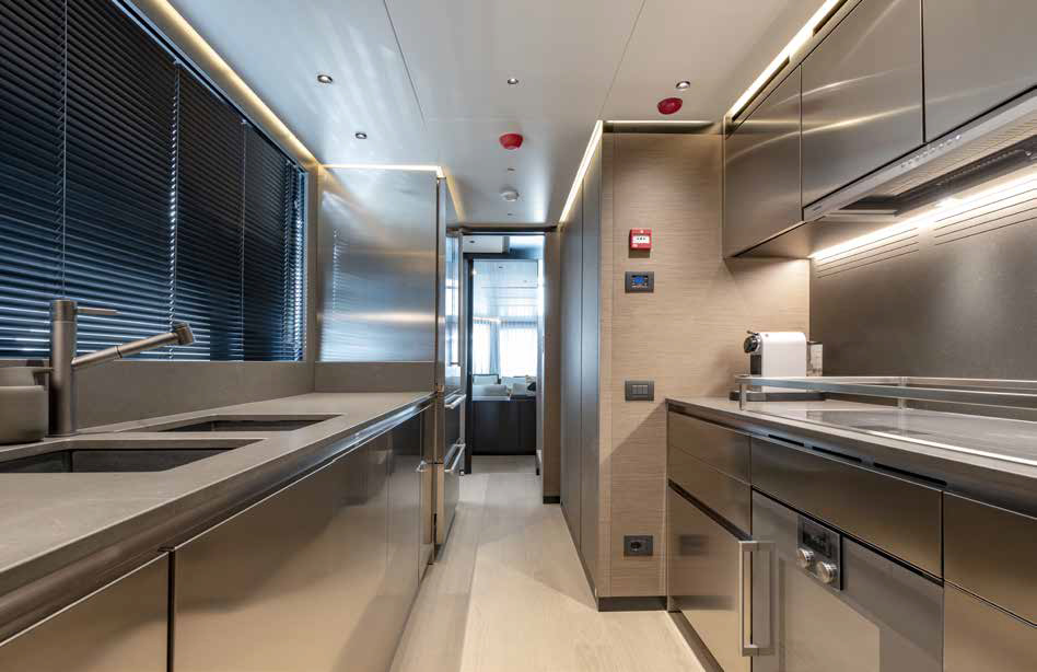 Sanlorenzo SL102A Galley