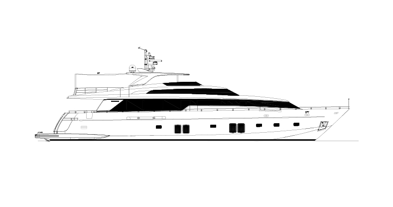 Sanlorenzo SL106 Profile