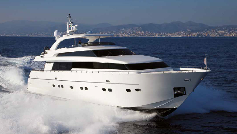 Sanlorenzo SL88 Underway