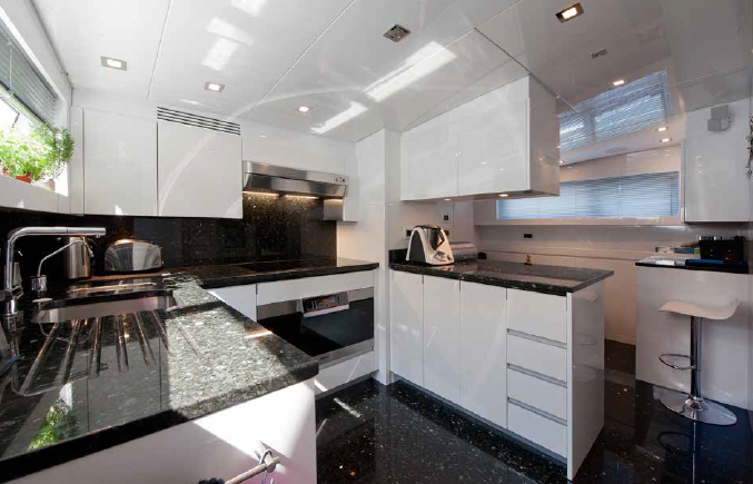 Sanlorenzo SL88 Galley