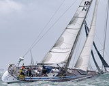 Starboard side under sail