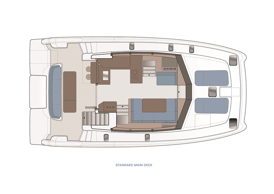 Standard Main Deck arrangement