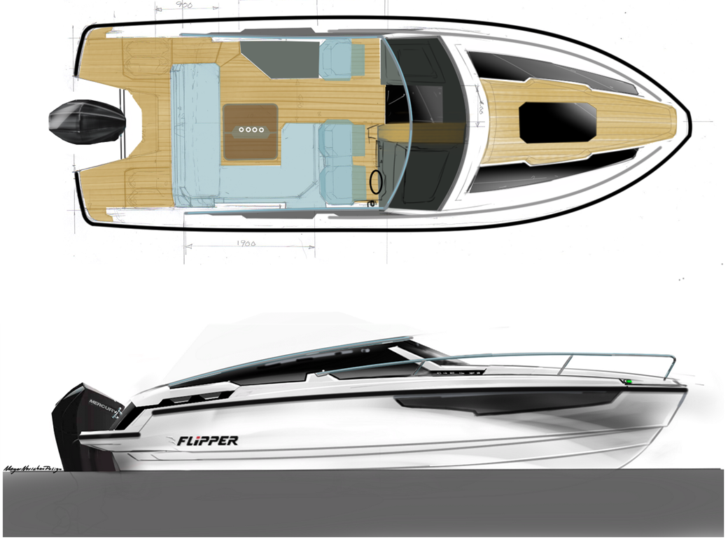 Flipper 900 DC Layout
