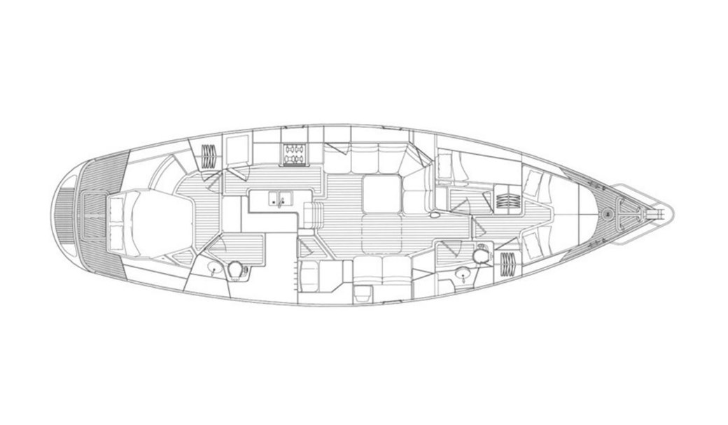 Oyster 47 - Layout