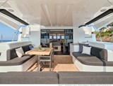 Lagoon 51 aft exterior cockpit